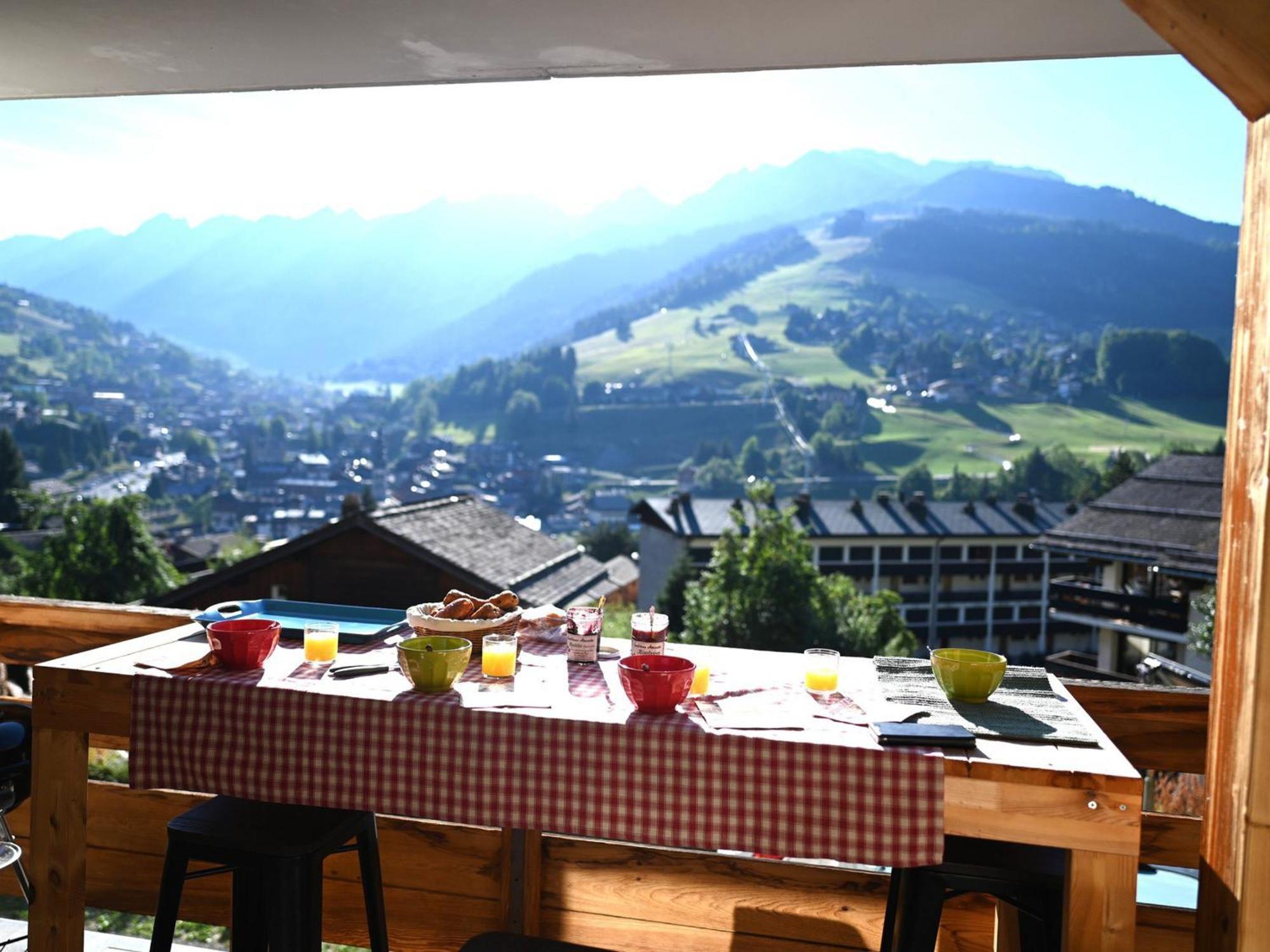 Appartement 2 Chambres Proche Pistes Avec Balcon Et Parking - Fr-1-459-181 La Clusaz Ngoại thất bức ảnh